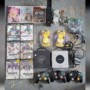 Nintendo GameCube & Wii Console Set W/ Games